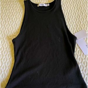 Just Fab ribbed cottton tank